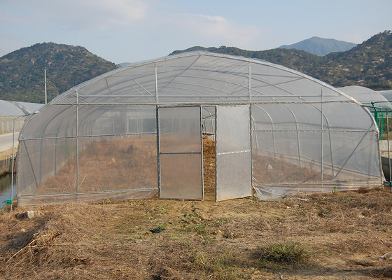 Buy Commercial Woven Polytunnel Greenhouse Kits Heavy Duty Poly Tunnel online manufacture
