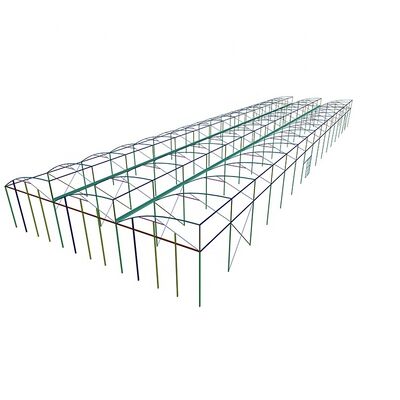kupować IGreen Saw Tooth Roof Vent Multi Span Plastic Greenhouse dla rolnictwa online manufacture