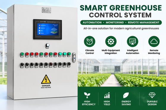 Buy Smart Greenhouse Control System with IoT Automation, Environmental Monitoring and Remote Cloud Management online manufacture