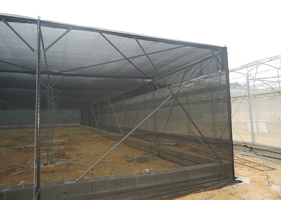 UV Resistant Net House And Polyhouse Black For Seedling Nurseries