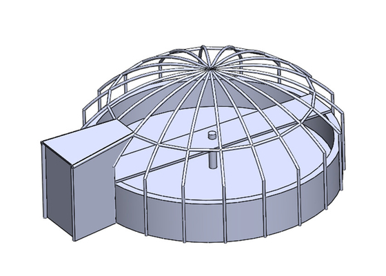 Integrated Recirculating Aquaculture System Water Recycling For Low FCR Tilapia Farming