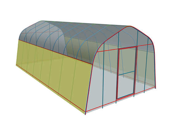 Smart Ventilation Diy Small Greenhouse 4x6m For Urban Gardening