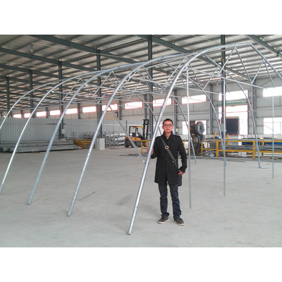 Strong Single Tunnel Greenhouse With Auto Blackout System